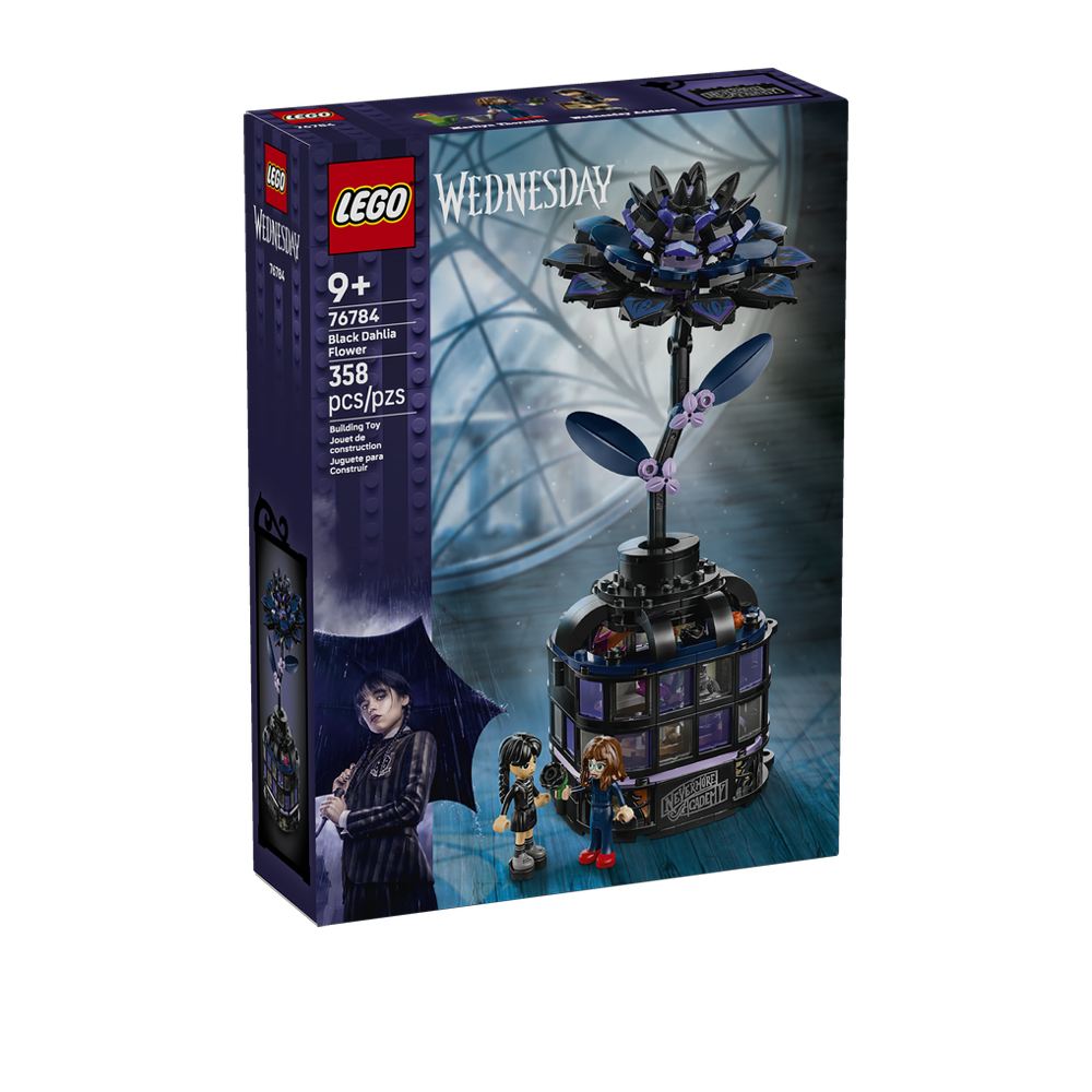 LEGO LEGO 樂高 Wednesday系列 76784 黑色大理花星期三套裝