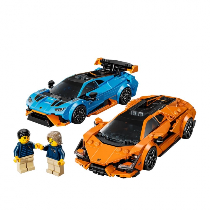 LEGO 樂高 77238 Lamborghini Revuelto 和 Huracán STO