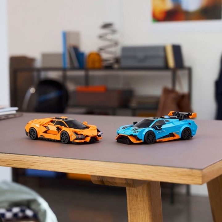 LEGO 樂高 77238 Lamborghini Revuelto 和 Huracán STO