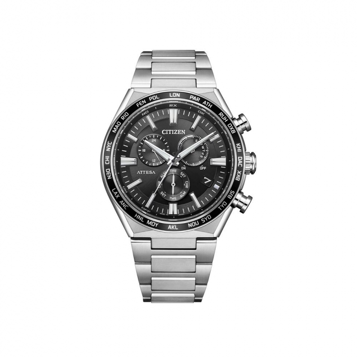 Citizen GENT s Series Men s Watch 41MM- CB5966-69ECITIZEN星辰 GENT S系列 計時碼錶腕錶-黑