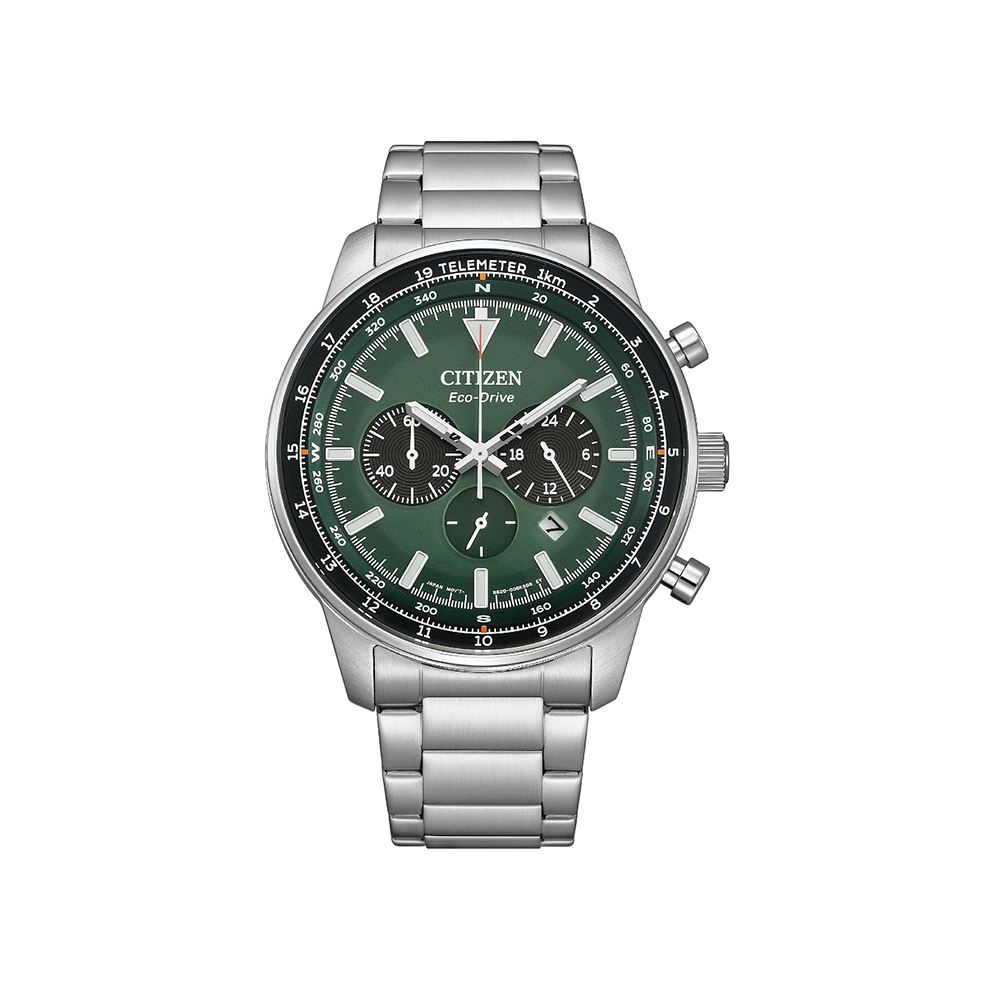 Citizen CITIZEN 星辰 Chronograph光動能三眼計時手錶