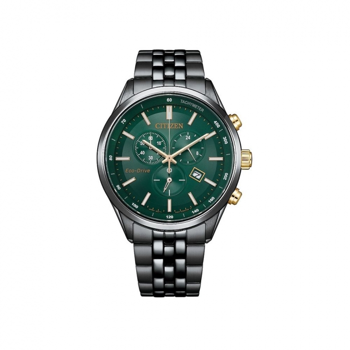 Citizen GENT S Men s Watch-GREEN 42MM-AT2576-50XCITIZEN GENT S 光動能計時電波錶