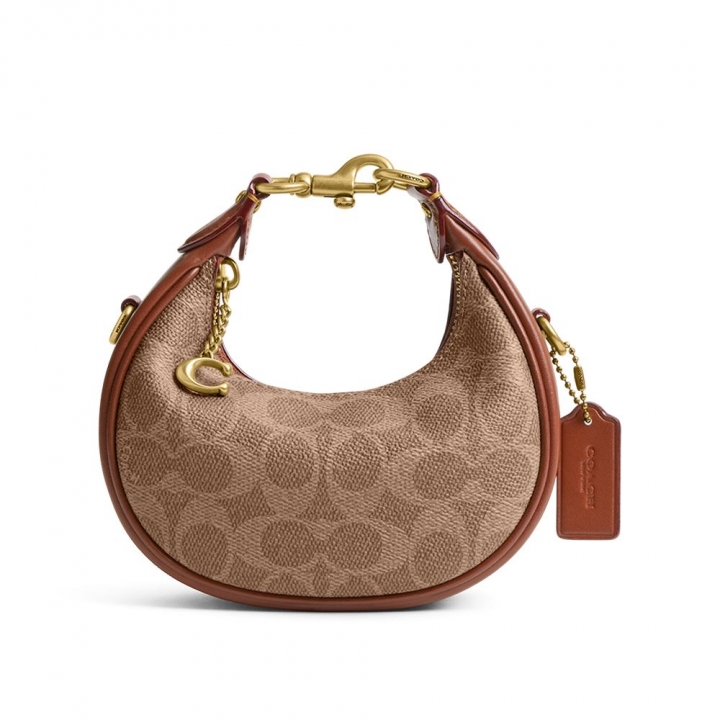 COATED CANVAS SIGNATURE JONIE BAGJONIE BAG斜背包