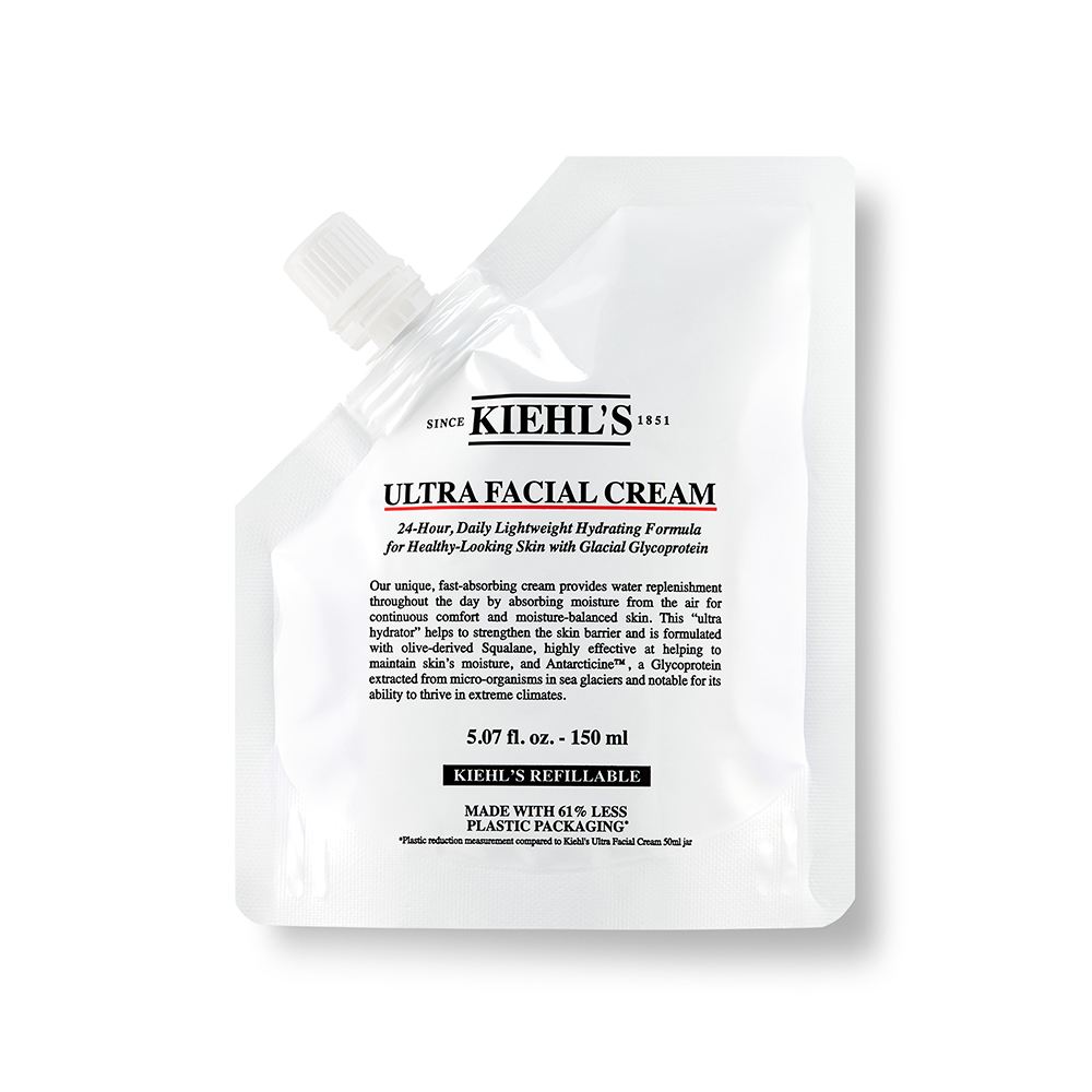 KIEHL'S 冰河醣蛋白舒敏修護保濕霜替換裝