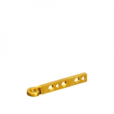 KIM-AKIM-A TP_1x4黃銅項鍊配件