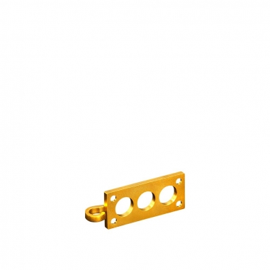 KIM-AKIM-A TP_2x4黃銅項鍊配件