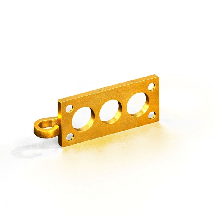 TP_2x4黃銅項鍊配件