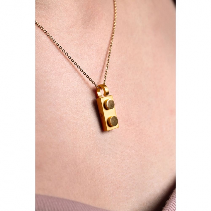 GOLD BUILDING BLOCKkim-a: A_1X2純金積木