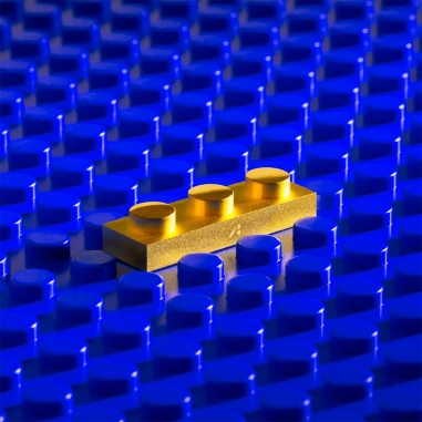 GOLD BUILDING BLOCKkim-a: A_1X3純金積木