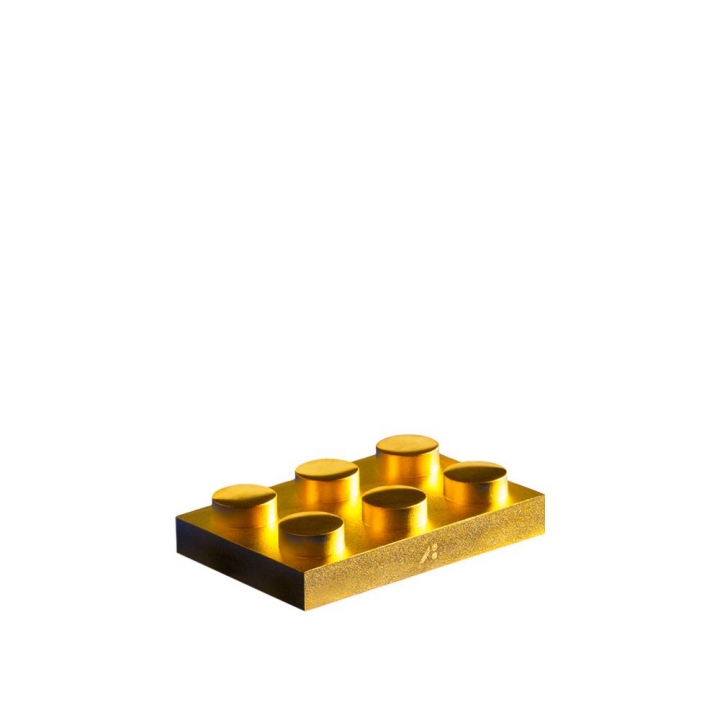 GOLD BUILDING BLOCKkim-a: A_2X3純金積木