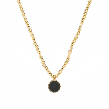 CHOKASCHOKAS 每日好運計畫_幾何流金純銀項鍊