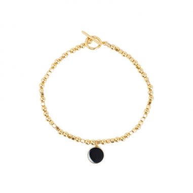 CHOKASCHOKAS 每日好運計畫_幾何流金純銀手鍊