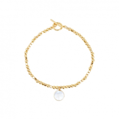 Ever Rich Jewelry昇恆昌珠寶 每日好運計畫_幾何流金純銀手鍊