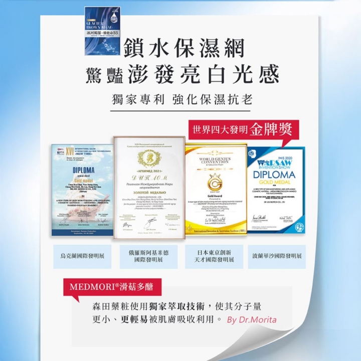 Dr.Morita - 森田藥粧|極地冰河高效補水面膜組 25片入_84633-266605_大圖