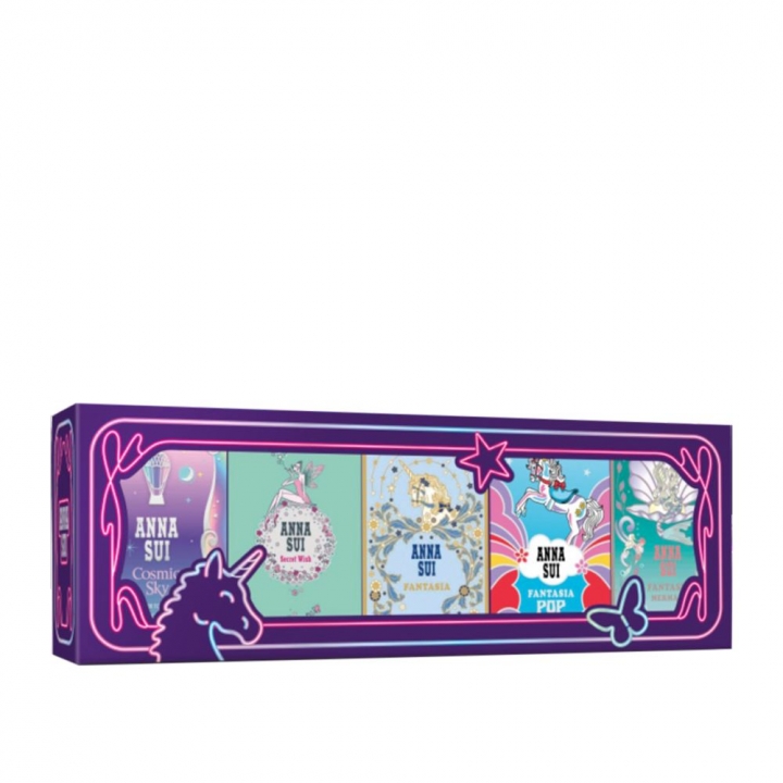 AS 2025 COMPACT MINI SET SW/FAN/MER/POP/SKY安娜蘇迷你香水組合5 x 5毫升