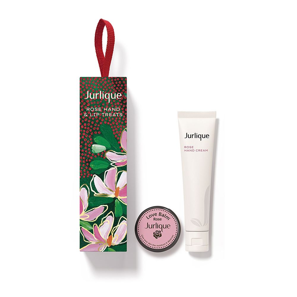 Jurlique 《聖誕限定》茱莉蔻手唇呵護炫彩禮盒