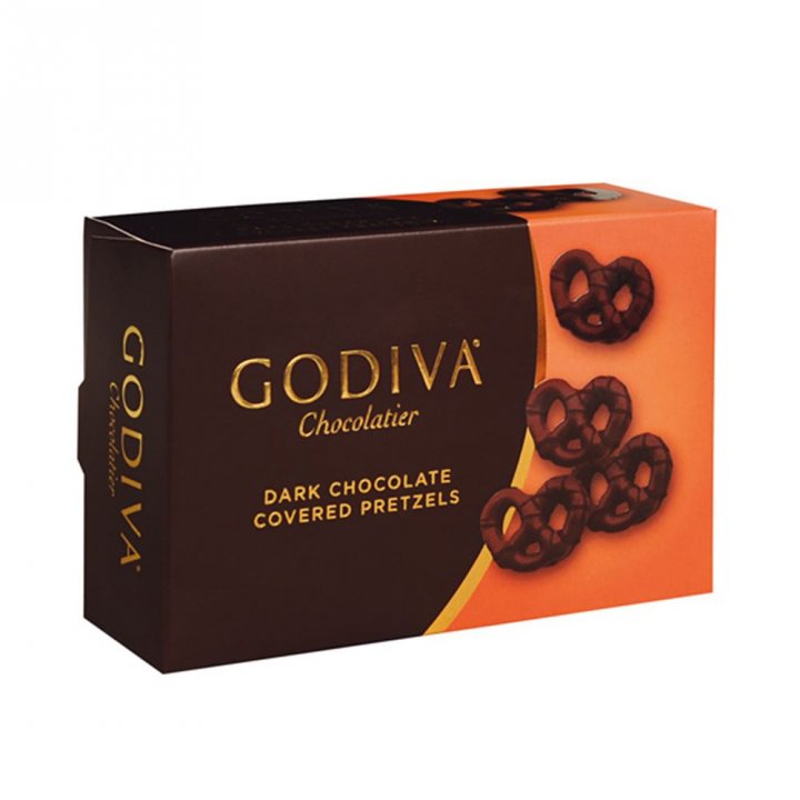 GodivaGodiva 黑巧克力蝴蝶餅