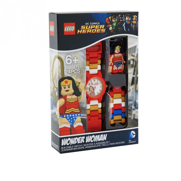 LEGO樂高 DC超級英雄系列手錶-神力女超人