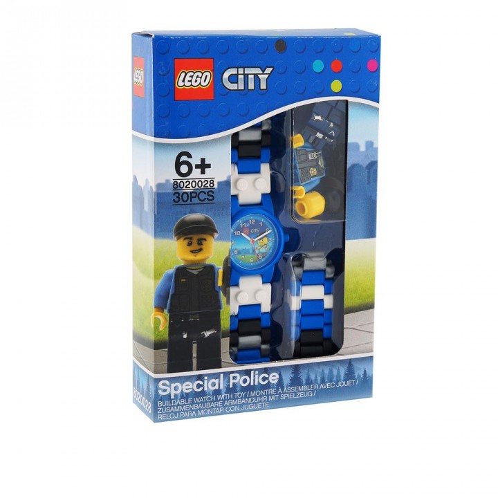 LEGO樂高 Ciry系列手錶-城市警察