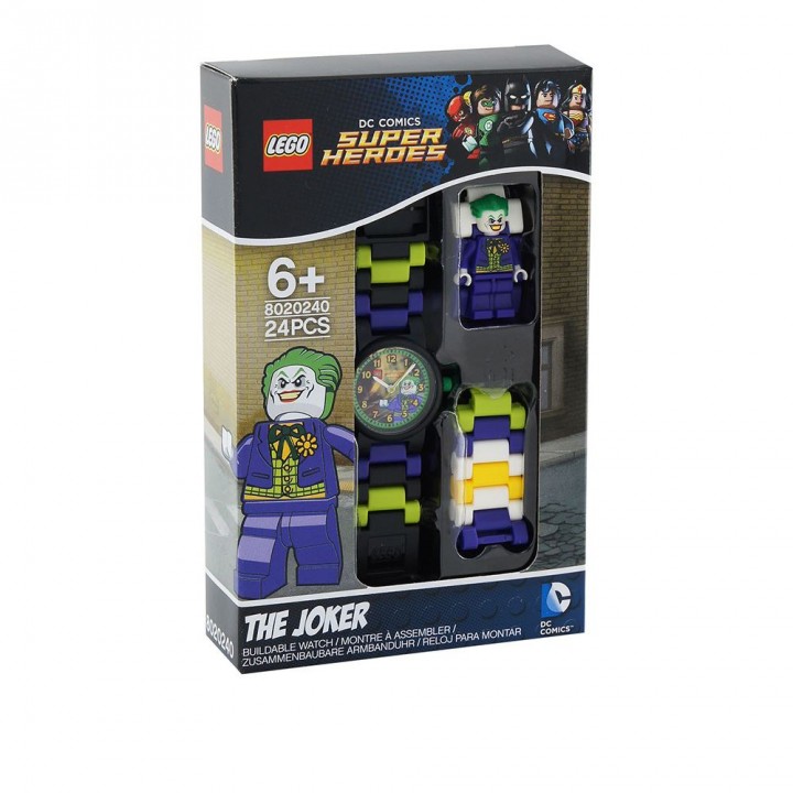 LEGO樂高 DC超級英雄系列手錶-小丑