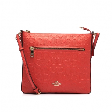 Coach蔻馳(精品) GAZETTE 經典壓紋側背包