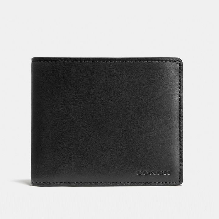 Coach蔻馳(精品) COACH 輕薄皮革證件夾
