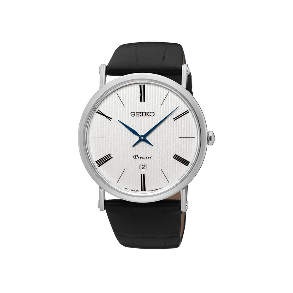 SEIKO Premier 超薄系列石英腕錶