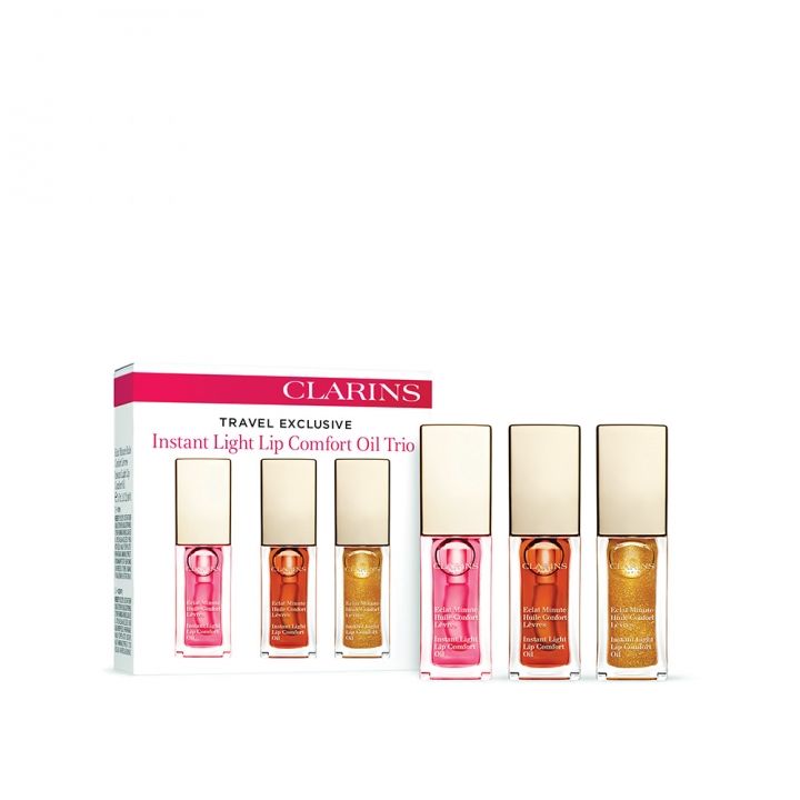 CLARINS克蘭詩 新彈潤植萃美唇油套组
