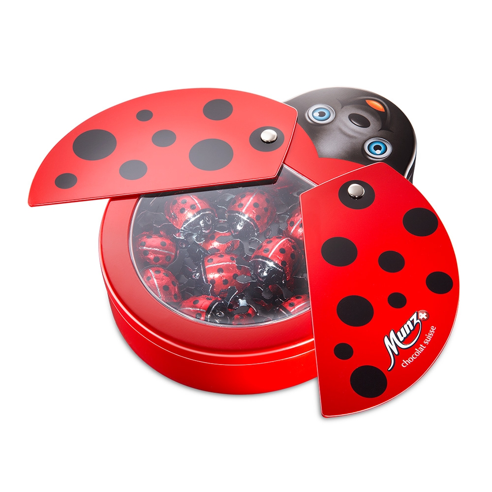 Munz Munz 牛奶巧克力幸運瓢蟲造型禮盒