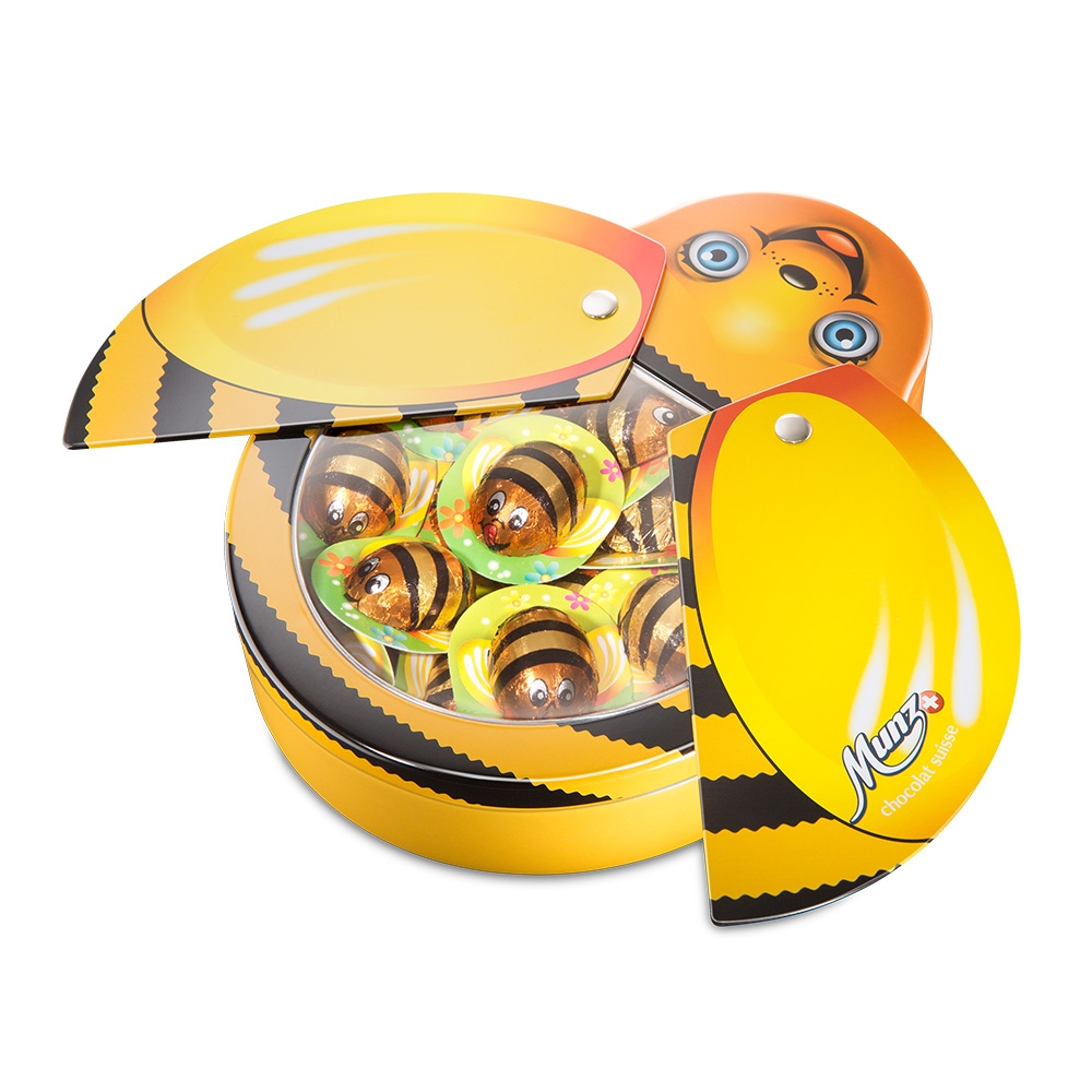 Munz Munz 兒童系列牛奶巧克力蜜蜂造型禮盒