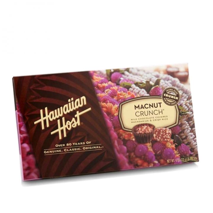 Hawaiian Host賀氏 《同品項.買3送品牌禮》CRUNCH夏威夷巧克力