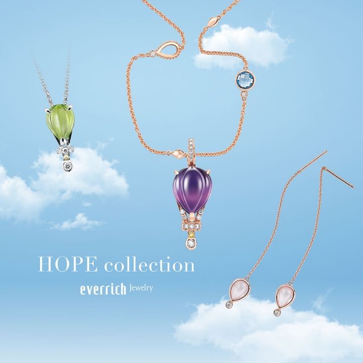HOPE GEMSTONE PENDANTHOPE 有色寶石項墜 (不含鍊)