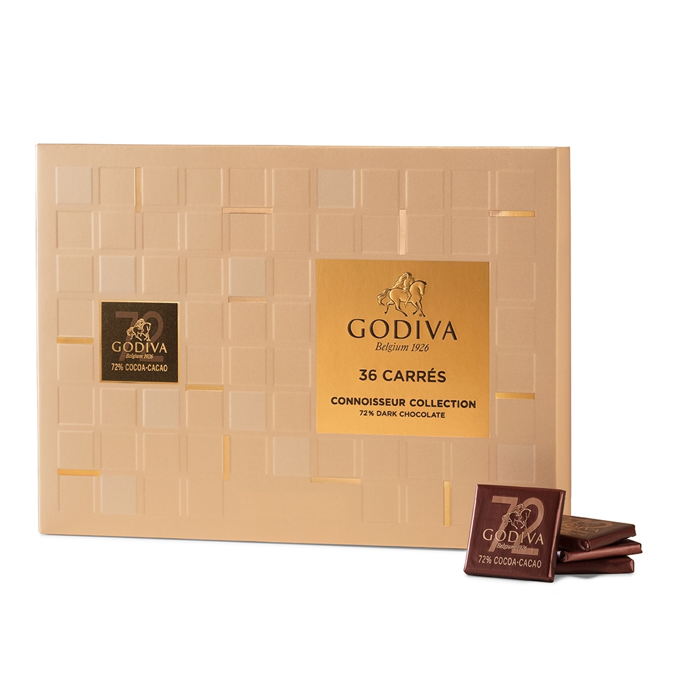 Godiva GODIVA｜72%黑巧克力薄片禮盒