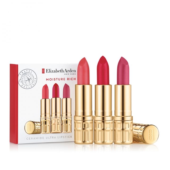 Elizabeth Arden伊麗莎白雅頓 時空3D超豐盈唇膏三支裝特惠組