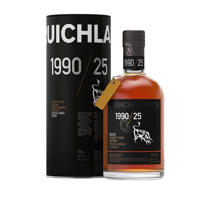 Bruichladdich布萊迪 1990/25 Sherry Cask Edition酒