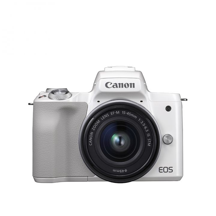 Canon佳能 EOS M50 15-45時尚白單鏡組