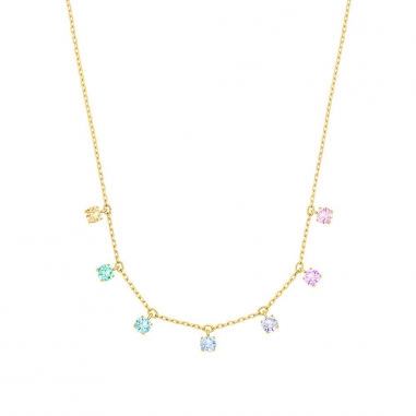 Swarovski施華洛世奇 ATTRACT:NECKLACE CHOKER LMUL/GOS鏈墜