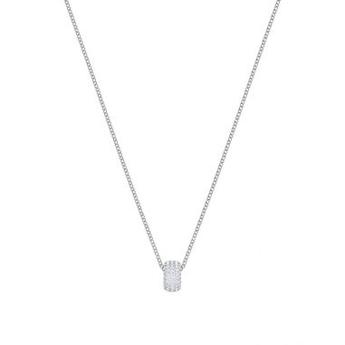 Swarovski施華洛世奇 SS STONE:PENDANT RND CRY/RHS鏈墜