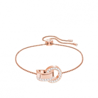Swarovski施華洛世奇 HOLLOW:BRACELET CRY/ROS M手鍊
