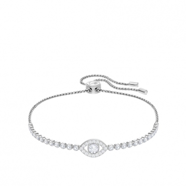 Swarovski施華洛世奇 SUBTLE:BRACELET EVIL EYE CZWH/CRY/RHS M手鍊