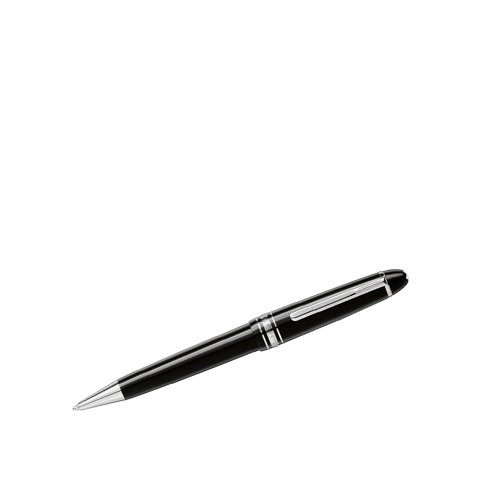 Montblanc 萬寶龍大師傑作（大班）系列鍍鉑金 Midsize 原子筆