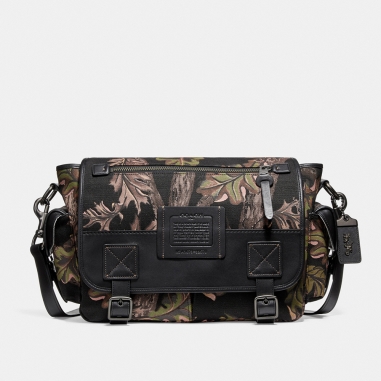 Coach蔻馳(精品) SCOUT橡樹葉印花手袋