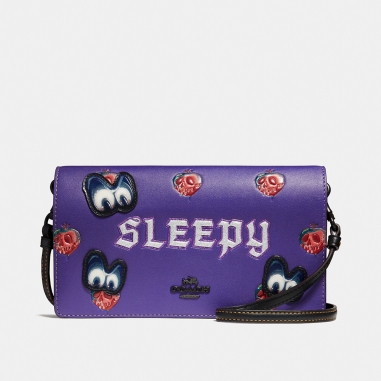 Coach蔻馳(精品) DISNEY X COACH瞌睡蟲小斜揹手袋