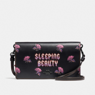 Coach蔻馳(精品) DISNEY X COACH睡美人小斜揹手袋