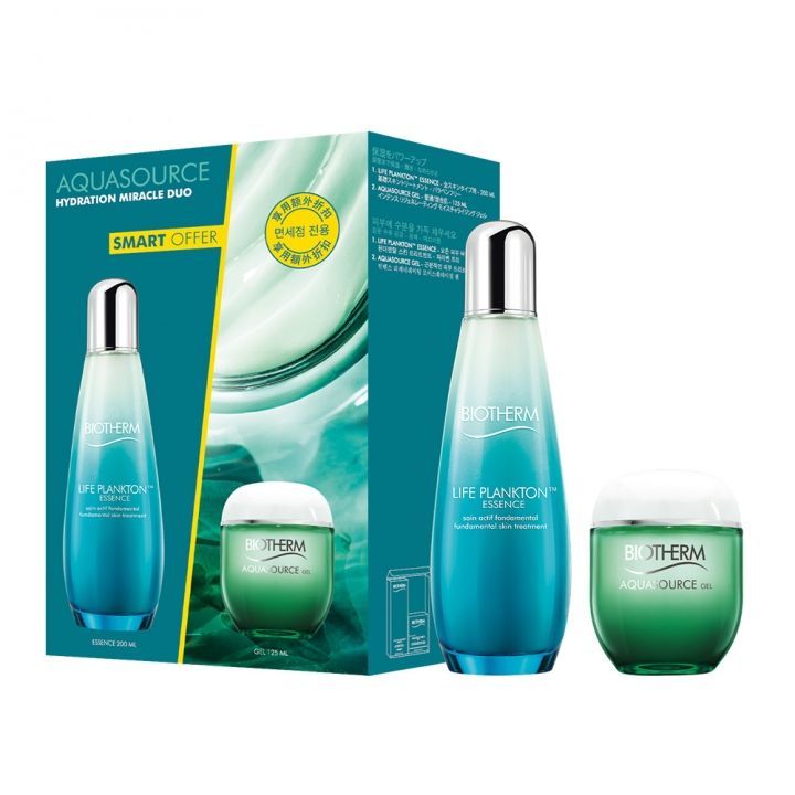 BIOTHERM碧兒泉 奇蹟活源精露及水光草保濕凝凍特惠組
