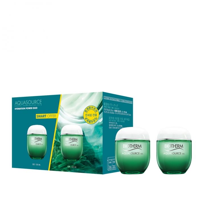BIOTHERM碧兒泉 水光草保濕凝凍兩件特大裝特惠組