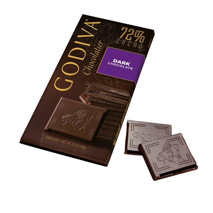 GodivaGodiva 72%黑巧克力磚