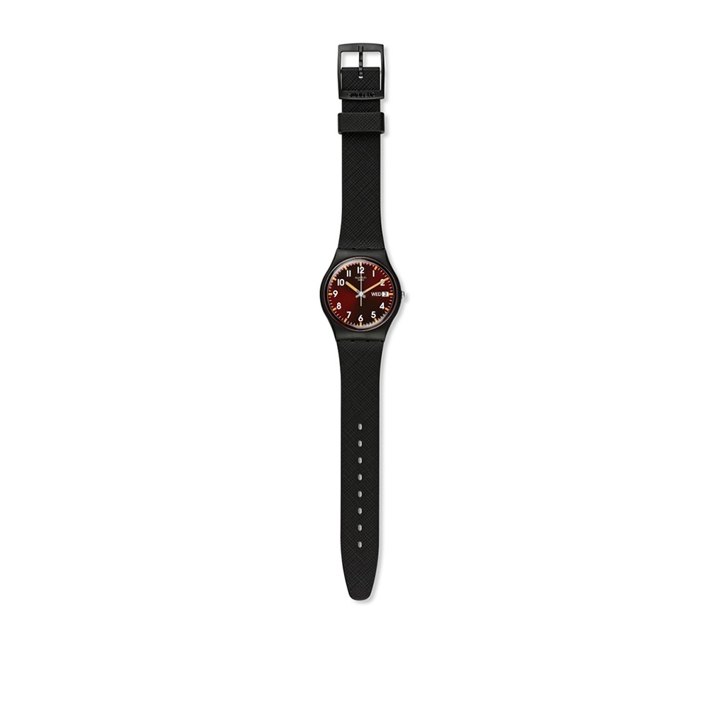 SWATCH 腕錶CLASSIC SIR RED