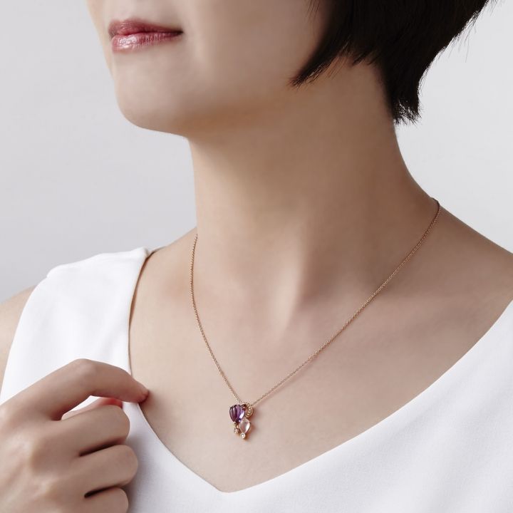 HOPE GEMSTONE PENDANTHOPE 有色寶石項墜 (不含鍊)