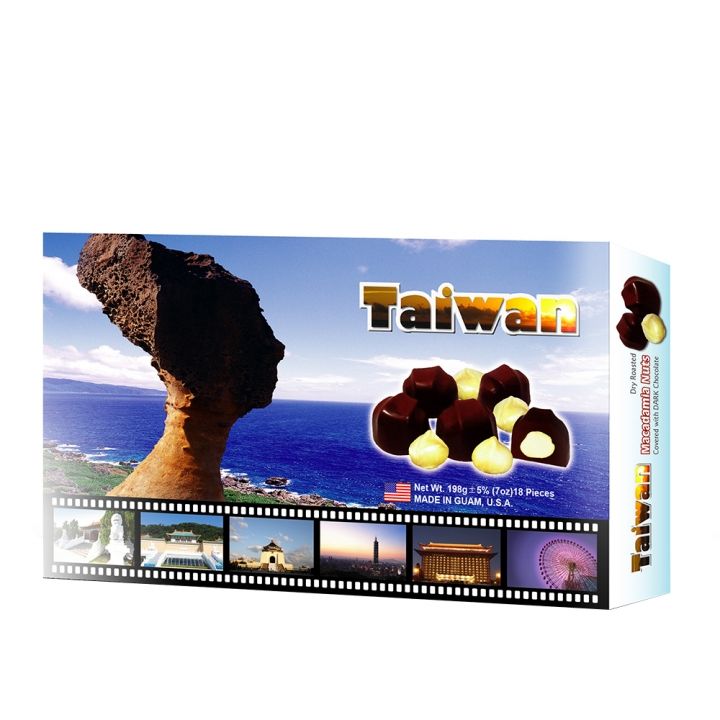 American Chocolate Factory美國關島巧克力工廠 野柳夏威夷豆黑巧克力